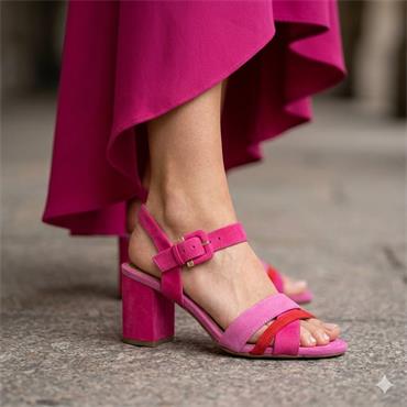 MARCO TOZZI 28323 SANDAL - PINK MULTI